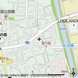 埼玉県春日部市藤塚1762周辺の地図