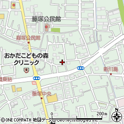 埼玉県春日部市藤塚1731周辺の地図