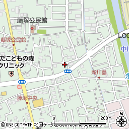 埼玉県春日部市藤塚1743周辺の地図