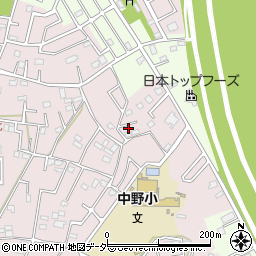 埼玉県春日部市東中野626周辺の地図