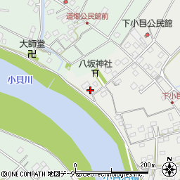 茨城県つくばみらい市下小目3周辺の地図