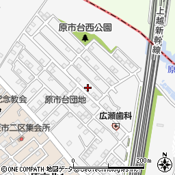 埼玉県上尾市原市2068周辺の地図