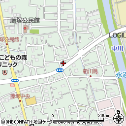 埼玉県春日部市藤塚1756周辺の地図