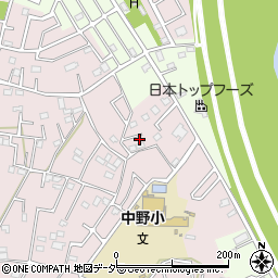 埼玉県春日部市東中野625周辺の地図