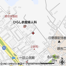埼玉県上尾市原市1478周辺の地図