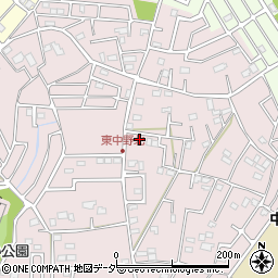 埼玉県春日部市東中野1519周辺の地図
