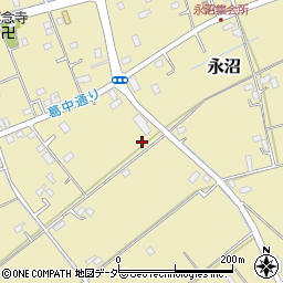 埼玉県春日部市永沼1279周辺の地図