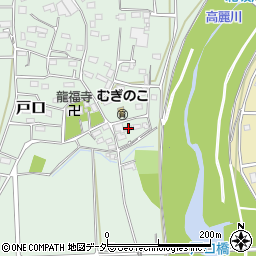 埼玉県坂戸市戸口468周辺の地図