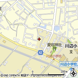 埼玉県春日部市米崎125周辺の地図