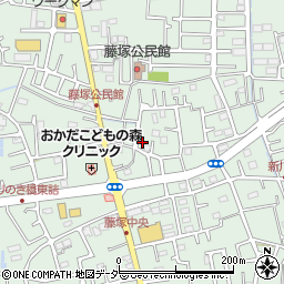 埼玉県春日部市藤塚1711周辺の地図
