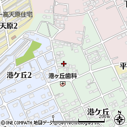 茨城県鹿嶋市港ケ丘273-84周辺の地図