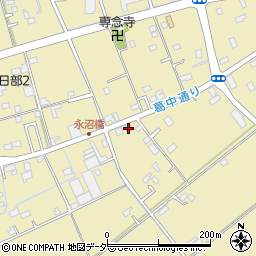 埼玉県春日部市永沼1321周辺の地図