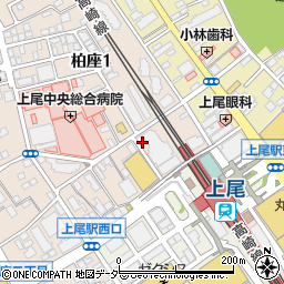 リオネットセンター　上尾店周辺の地図