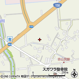 福井県大野市吉周辺の地図