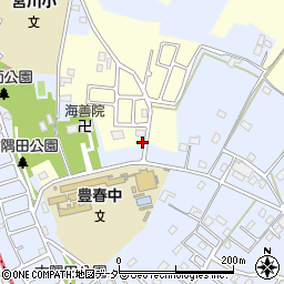 埼玉県春日部市新方袋14-1周辺の地図