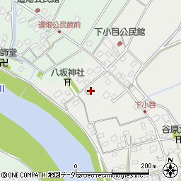 茨城県つくばみらい市下小目25周辺の地図
