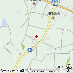 茨城県牛久市岡見町1467周辺の地図