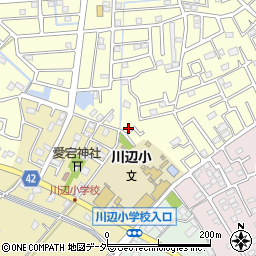 埼玉県春日部市米島751周辺の地図