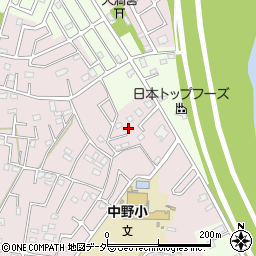 埼玉県春日部市東中野623周辺の地図
