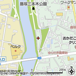 埼玉県春日部市藤塚1448周辺の地図