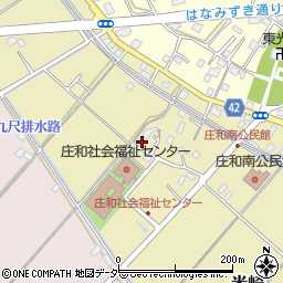 埼玉県春日部市米崎640周辺の地図