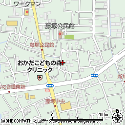 埼玉県春日部市藤塚1713周辺の地図