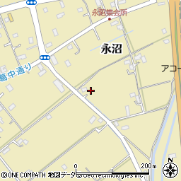 埼玉県春日部市永沼1526周辺の地図
