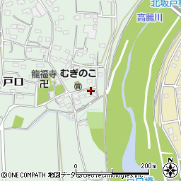 埼玉県坂戸市戸口464周辺の地図