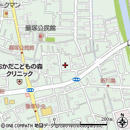 埼玉県春日部市藤塚1745周辺の地図