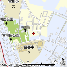 埼玉県春日部市新方袋12周辺の地図