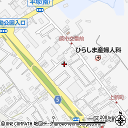 埼玉県上尾市原市1236周辺の地図