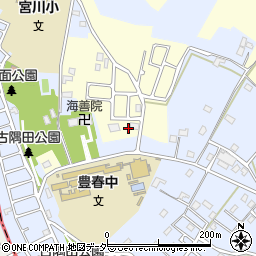 埼玉県春日部市新方袋13周辺の地図