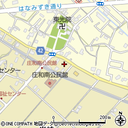 埼玉県春日部市米崎363周辺の地図