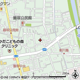 埼玉県春日部市藤塚1744周辺の地図