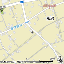 埼玉県春日部市永沼1277周辺の地図