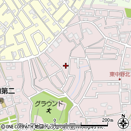 埼玉県春日部市東中野1345周辺の地図