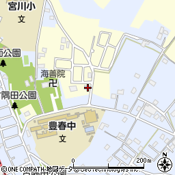 埼玉県春日部市新方袋14周辺の地図