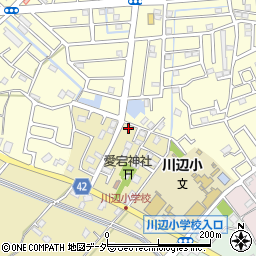 埼玉県春日部市米崎113周辺の地図