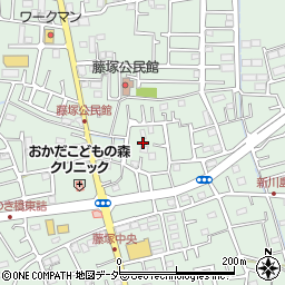 埼玉県春日部市藤塚1725周辺の地図