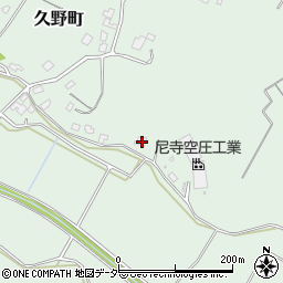 茨城県牛久市久野町2421周辺の地図