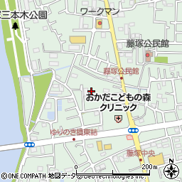 埼玉県春日部市藤塚1256周辺の地図