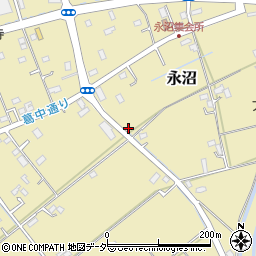 埼玉県春日部市永沼1082周辺の地図