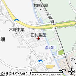 田村製薬株式会社　埼玉工場周辺の地図
