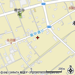 埼玉県春日部市永沼1316周辺の地図