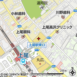 北の国バル 上尾店周辺の地図