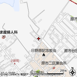埼玉県上尾市原市1543-2周辺の地図