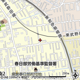 埼玉県春日部市南3丁目2-19周辺の地図