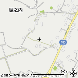 茨城県潮来市堀之内1726-3周辺の地図