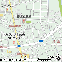 埼玉県春日部市藤塚1723周辺の地図