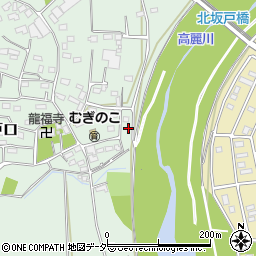埼玉県坂戸市戸口461周辺の地図